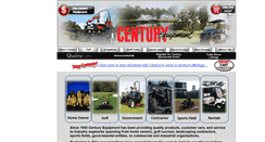 Desktop Screenshot of centuryequip.com